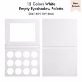 12 Colors Custom Eyeshadow Palette【50pcs】 - MSmakeupoem.com
