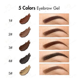 Gel para cejas de 5 colores