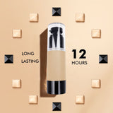 【Flash Sale $1.49 】15 Colors Black Round Tube Foundation