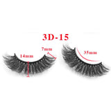 3D Messy High Imitation Mink Hair False Eyelashes