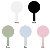 5 Colors Round Handheld Makeup Mirror