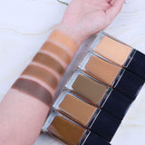 5 Colors Matte Liquid Foundation / Full Coverage Foundation Private Label（50pcs free shipping）