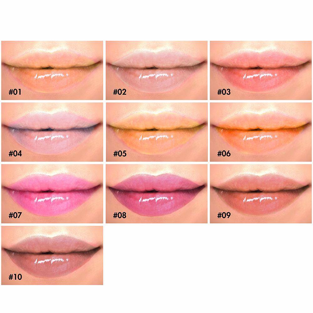 10 Colors Clear Lip Oil Customized Logo - MSmakeupoem.com