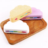 5 Colors Essential Oil Cloud Rainbow bubble bath ball