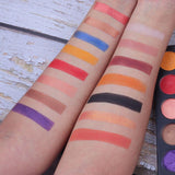 15 Colors Yellow Brown Eyeshadow Palette（50pcs free shipping）