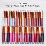 【Free Shipping】Sample Set of 54Pcs Full set of Lip gloss & Hot selling DIY tubes