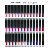 【Free Shipping】Sample Set of 59Pcs Full set of non-sticky liquid lipstick & Hot selling DIY tubes