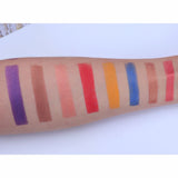 Paleta de sombras de ojos de 15 colores amarillo marrón (50 piezas envío gratis)