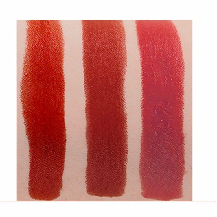 3 Colors in 1 Nourishing Fashion Color Natural Matte Lipstick Customize - MSmakeupoem.com