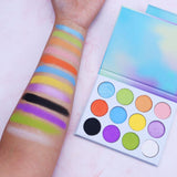 12 Colors Best Selling Custom Own Brand Eye Shadow Nude / Matte Eyeshadow Palette - MSmakeupoem.com