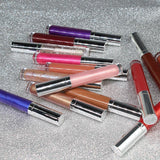 26 Colors Silver Lid Round Tube Lip Glosses - MSmakeupoem.com