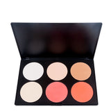 6 Colors Pressed powder Contour Palette