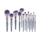 14pcs High Quality Emerald Green Makeup Brush Set