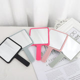 6 Colors Square Handheld Makeup Mirror