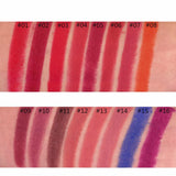 16 Colors Black Tube Matte Longlasting Lipstick - MSmakeupoem.com