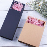 Mittlere faltbare leere Geschenkbox Elegante Schublade Geschenkverpackung Kraft Box OEM