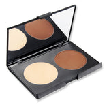 2 colors or muti-colored swatches matte waterproof shading powder bronzing makeup base Foundation - MSmakeupoem.com