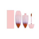 25 colors Pink leaf gradient tube liquid lipstick