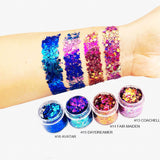 27 colors Chameleon Glitter eyeshadow gel