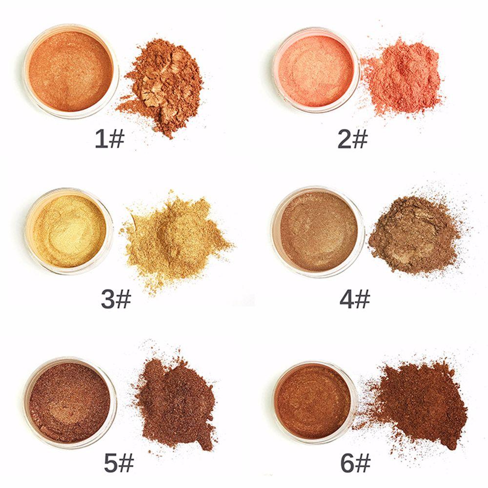 6 Color Highlight Oil Control and Long-lasting Loose Powder