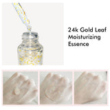 24k Gold Leaf Moisturizing Essence / Face Anti-Aging Serum Skin Care Serum - MSmakeupoem.com