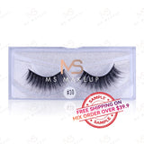 【SAMPLE】False eyelashes 1pair (Mink hair) -【Free Shipping On Mix Order Over $39.9】