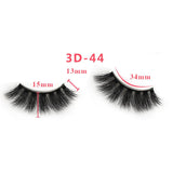 3D Thick Mink Hair False Eyelashes (#26-#50)