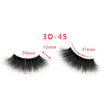 3D Thick Mink Hair False Eyelashes (#26-#50)