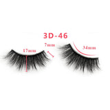 3D Thick Mink Hair False Eyelashes (#26-#50)