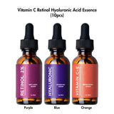 Esencia de ácido hialurónico de retinol de vitamina C (10 piezas)