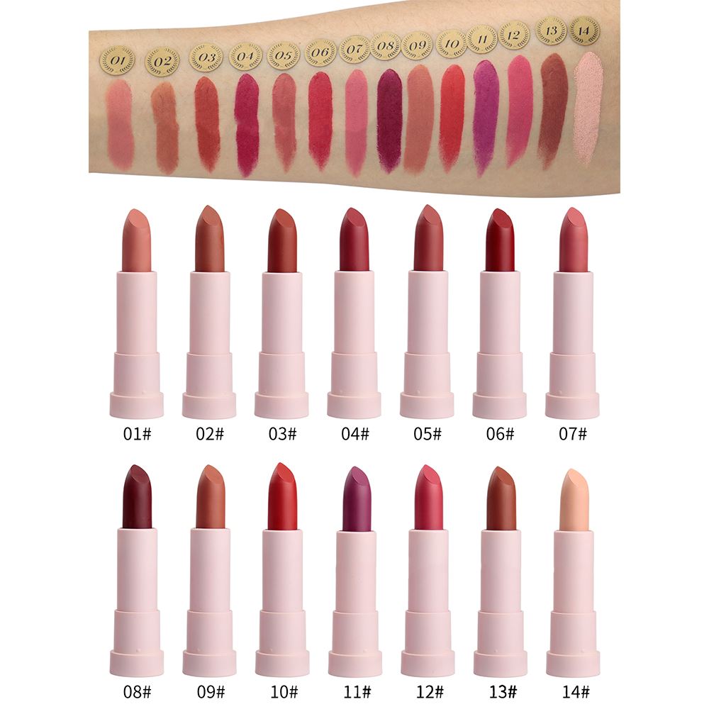 14 Color Pink Unicorn Matte Lipstick