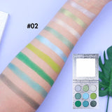 Paleta de sombras de ojos de 9 colores Highpigment (50 piezas envío gratis)