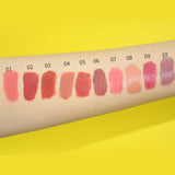 10 Colors Silver Matte Velvet Air Lip Glaze - MSmakeupoem.com