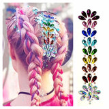 6 Kinds of Face & Hair Crystal Stickers