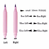 4 Arten 2 in 1 Pink Tube Eyeliner Seal & Pen