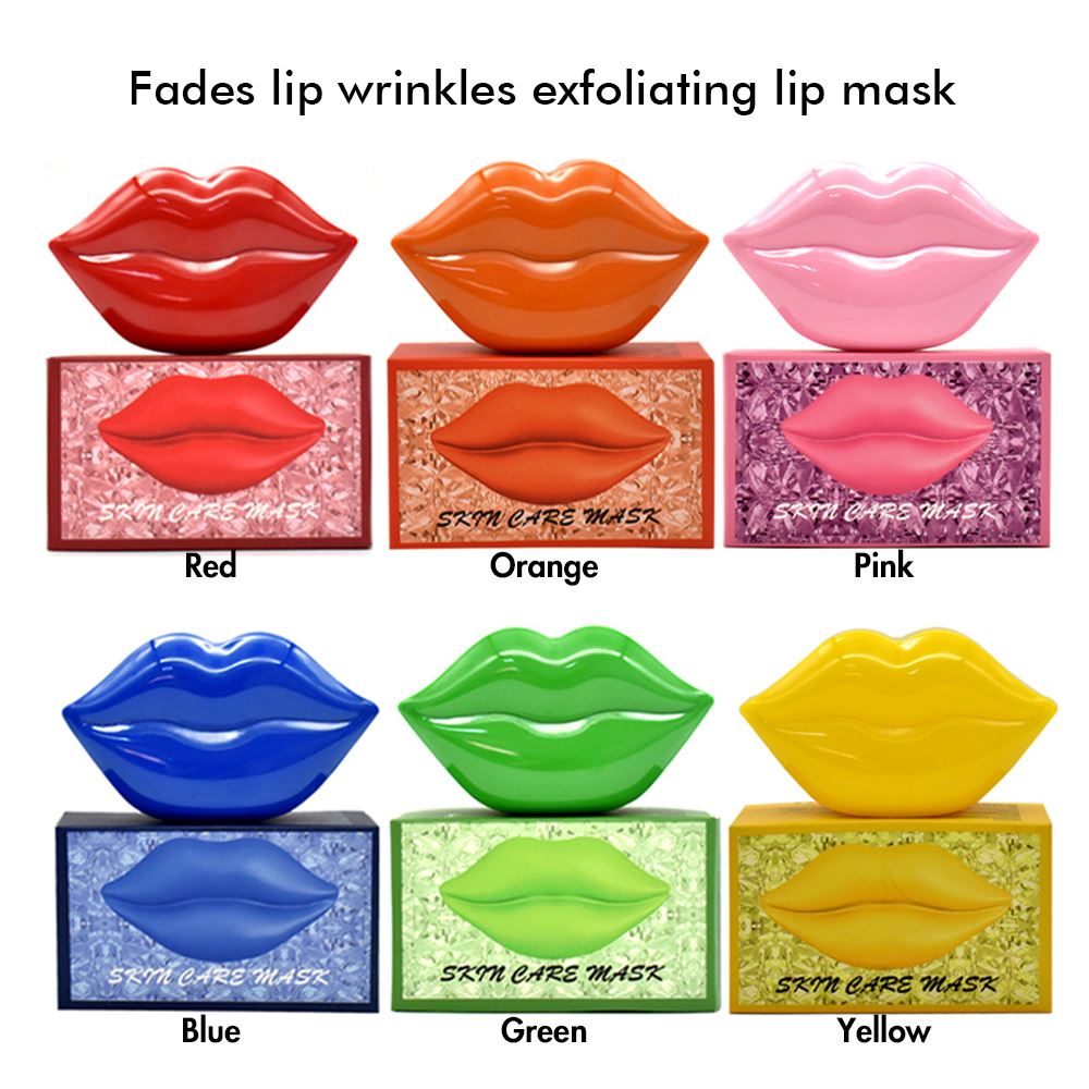 Fades lip wrinkles exfoliating lip mask