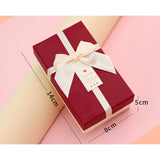 Caja de regalo cuadrada de 4 colores