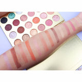 Paleta de sombras de ojos doradas de 24 colores