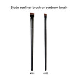 Blade eyeliner brush or eyebrow brush