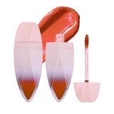 25 colors Pink leaf gradient tube liquid lipstick