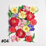 Dried Flower Material Face Stickers