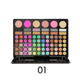 78 Colors Black Makeup Palette