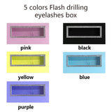 5 colors Flash drilling eyelashes box