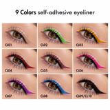 9 Farben Selbstklebender Eyeliner Eigenmarke / Anbieter von Wimpernkleber