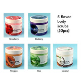 5 flavor body scrubs(3pcs)