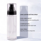 5 colores Quicksand Highlight Makeup Setting Spray Private Label