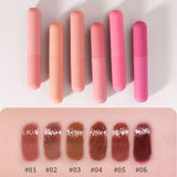 6 colors mirror lip gloss