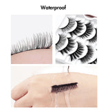 5 Pairs Of False Eyelashes With Magnetic Liquid Eyeliner