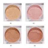 4 color square box highlighting powder