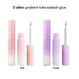 2 color gradient tube eyelash glue